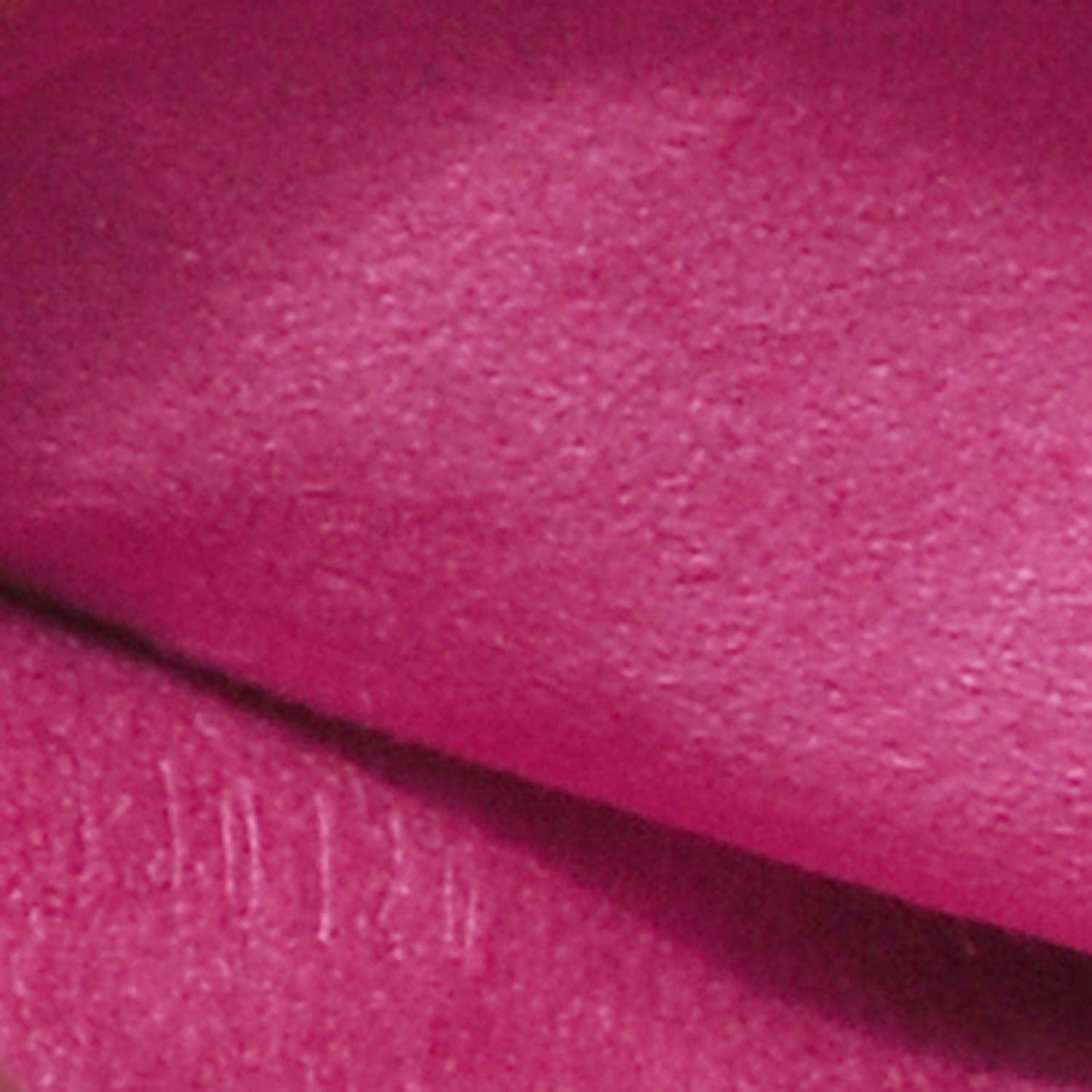 Calfskin Embossed Courtney Pochette Clutch Fuchsia