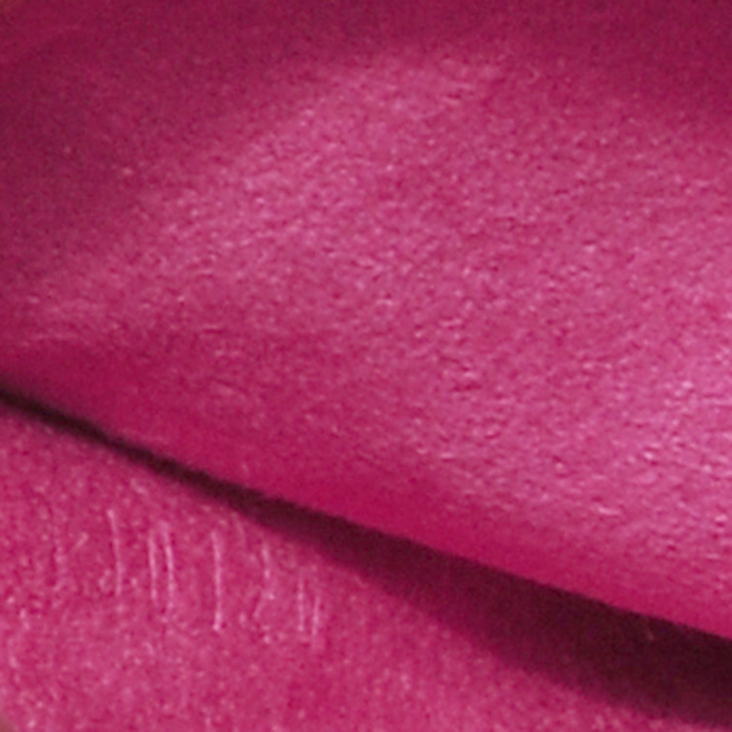 Louis Vuitton Calfskin Embossed Courtney Pochette Clutch Fuchsia 7 of 7
