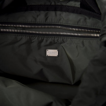Dolce & Gabbana Nylon Dog Patch Drawstring Backpack Black 5 of 9