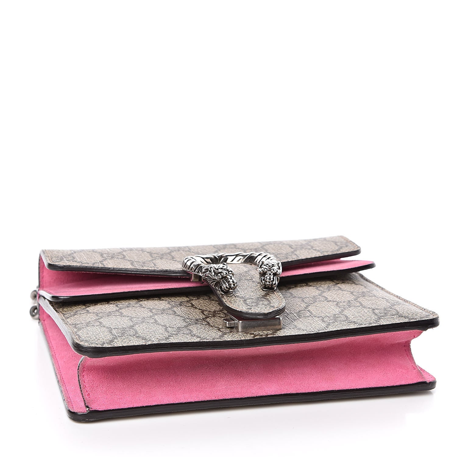 Gucci GG Supreme Monogram Mini Dionysus Shoulder Bag Pink 4 of 11