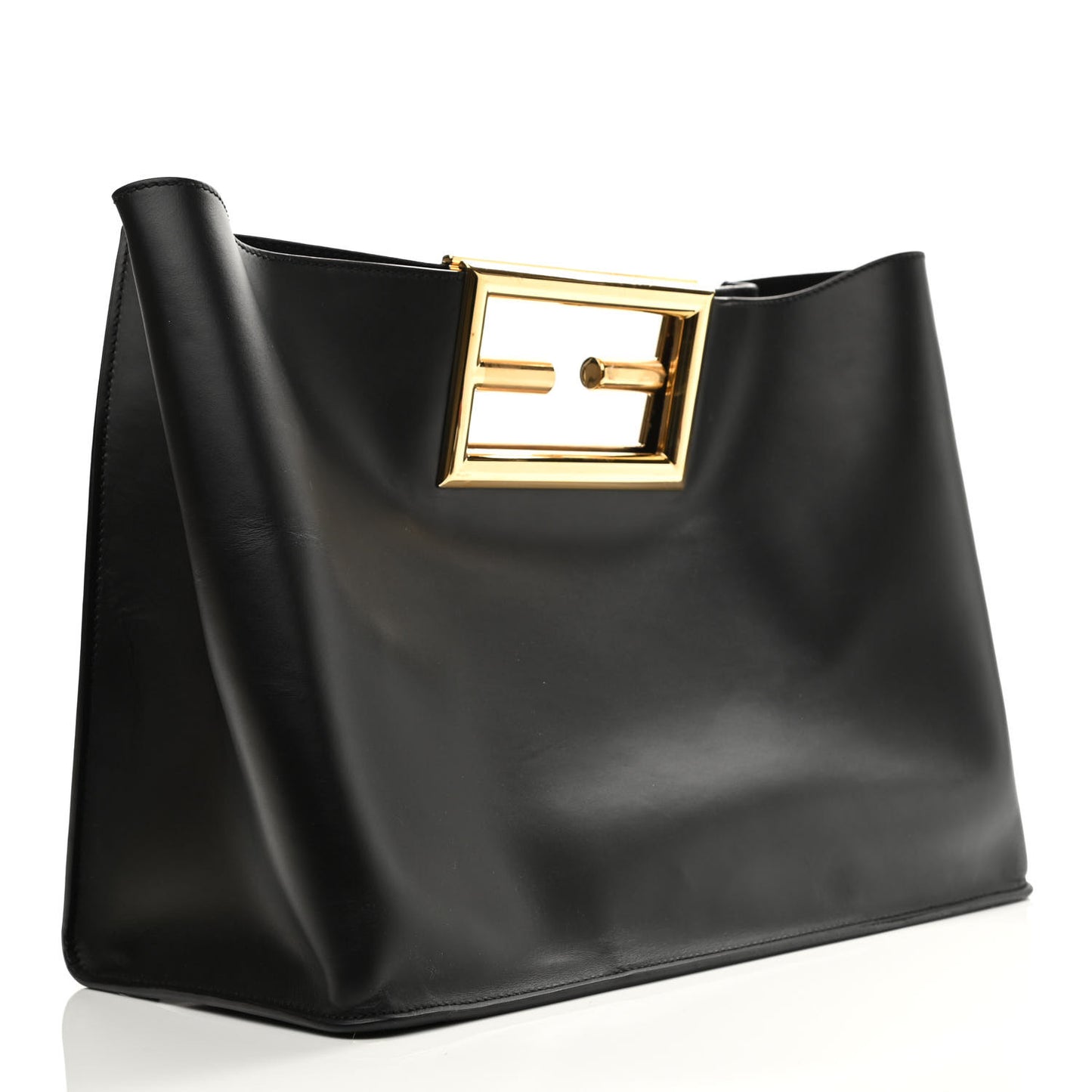 Vitello King Medium Fendi Way Tote Black