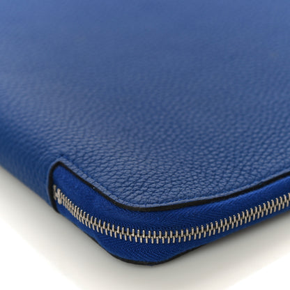 Hermes Togo E-Zip iPad Mini Notebook Cover Bleu Electrique 9 of 12