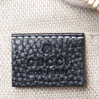 Gucci Pebbled Calfskin Small Soho Disco Bag Black 6 of 9