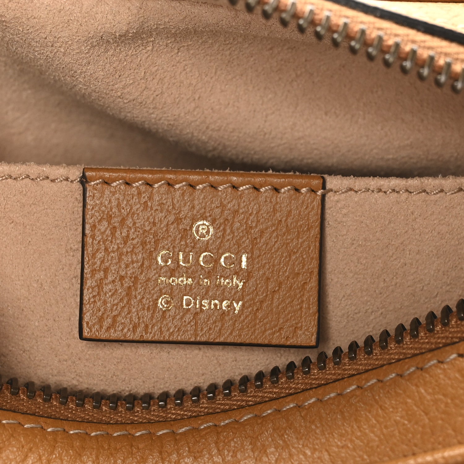 Gucci X DISNEY Mini Vintage GG Supreme Monogram Mickey Mouse Shoulder Bag Beige Vintage Sun Oil 6 of 10