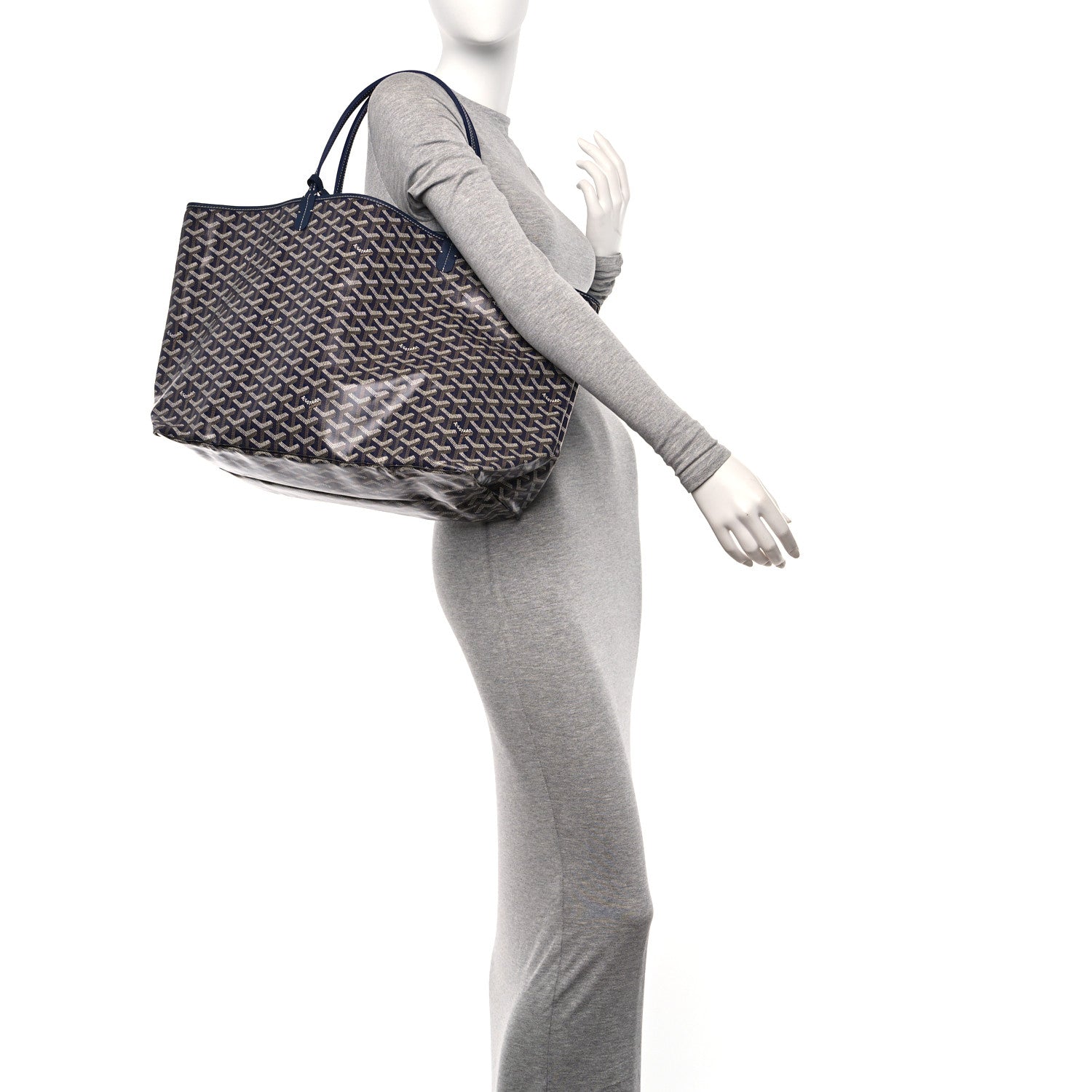 Goyard Goyardine Saint Louis GM Navy 3 of 10