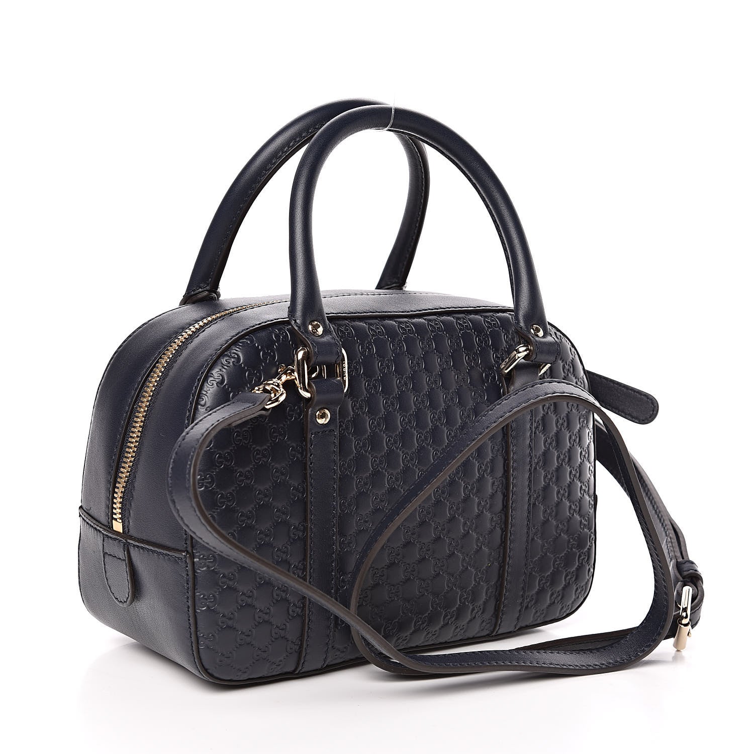 Gucci Soft Microguccissima Small Crossbody Bag Blue 3 of 10