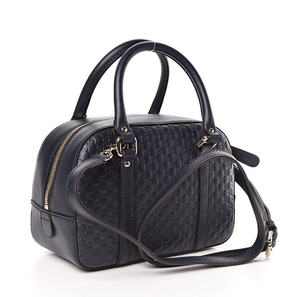 Gucci Soft Microguccissima Small Crossbody Bag Blue 3 of 10