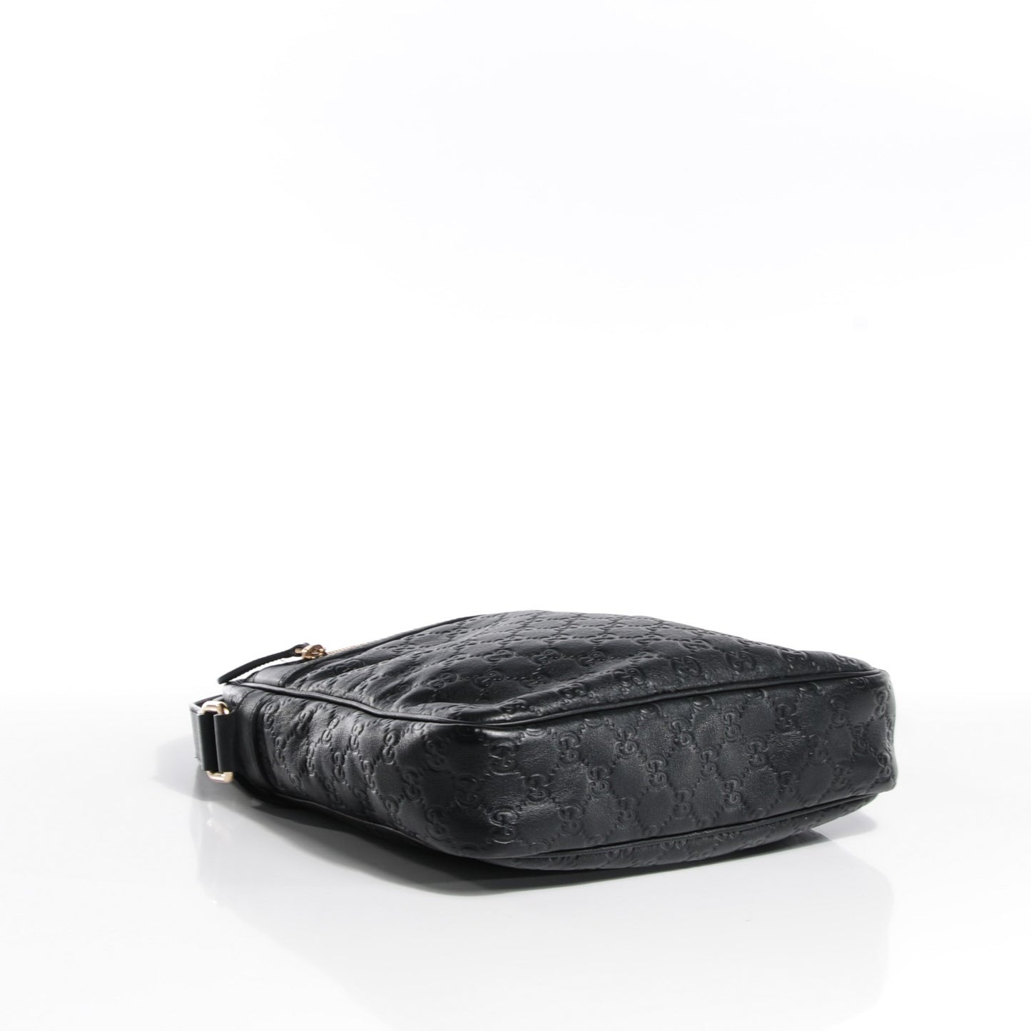 Guccissima Medium Shoulder Bag Black