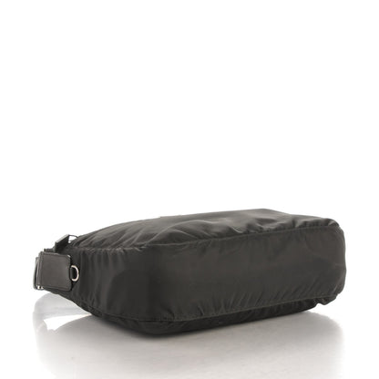 Prada Nylon Vela Flat Messenger Bag Black 4 of 8