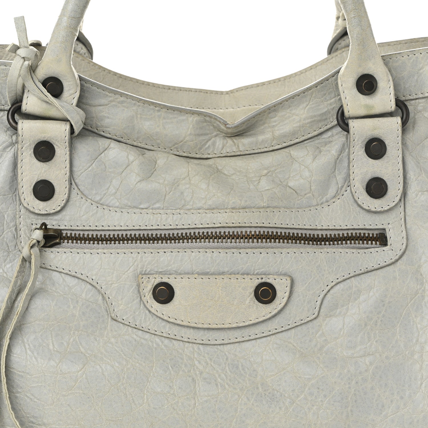Balenciaga Agneau Classic Hardware City Gris Ciment 9 of 15