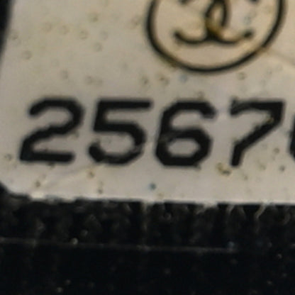 Chanel Aged Calfskin Chevron Quilted Reissue Wallet On Chain WOC So Black 8 of 17