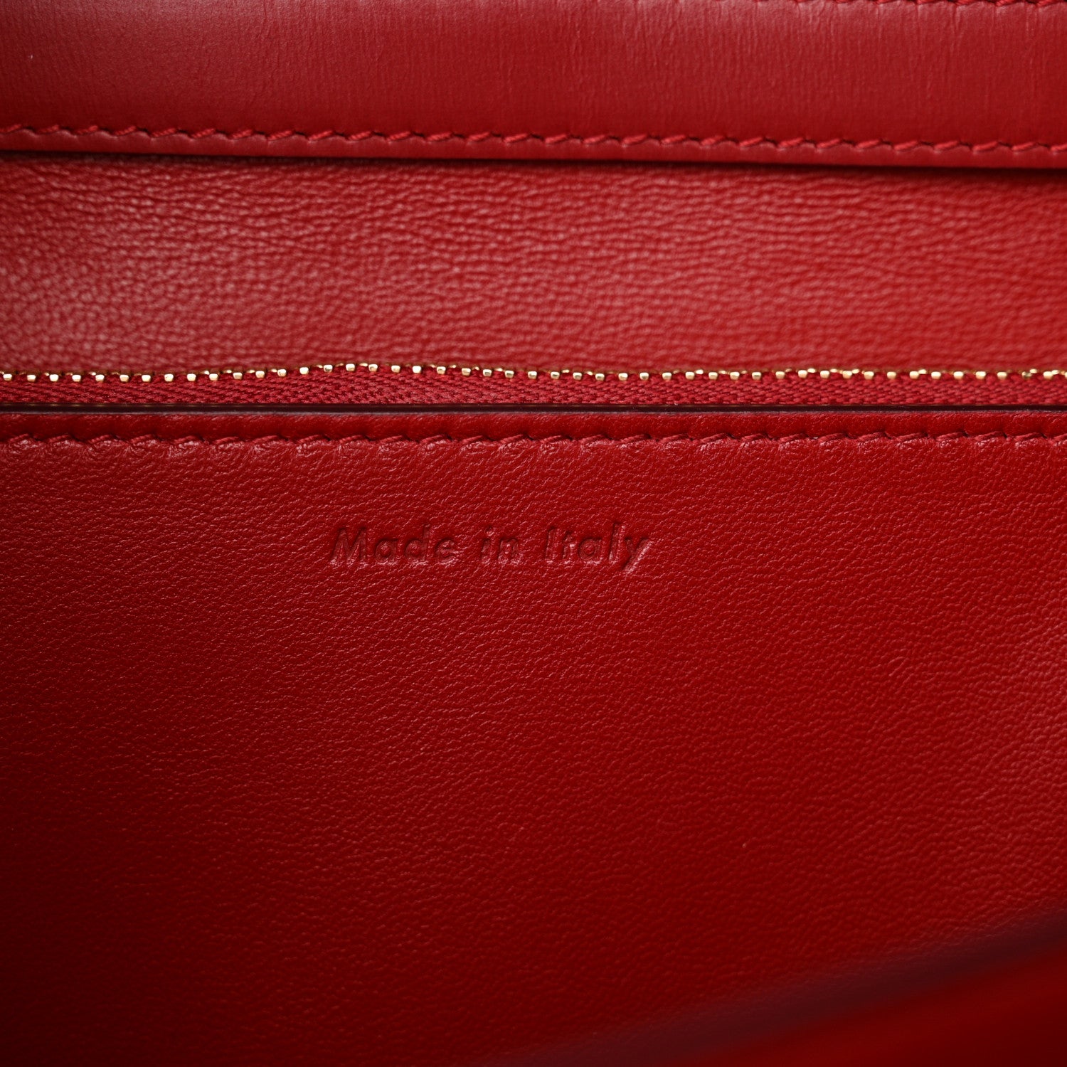 Celine Box Calfskin Medium Classic Box Flap Bag Red 6 of 12