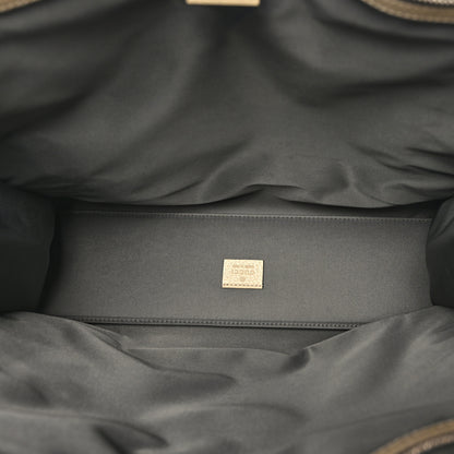 Gucci Econyl Nylon Monogram Off The Grid Long Tote Bag Graphite Grey New Plaster 5 of 9