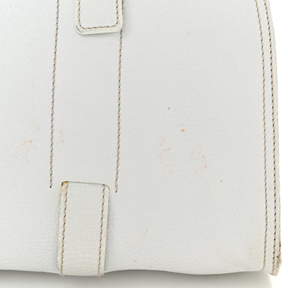 Prada Vitello Daino Shoulder Bag White 12 of 19