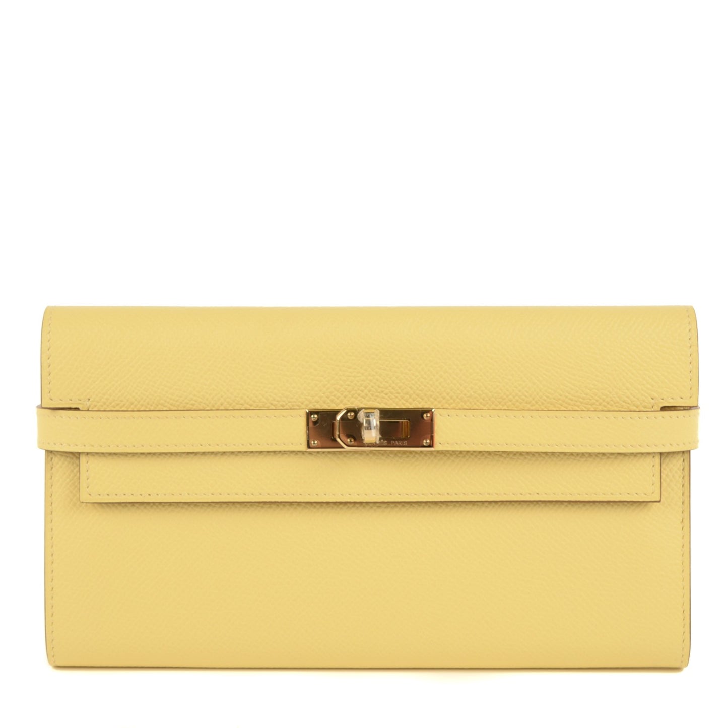 Epsom Kelly Longue Wallet Soufre