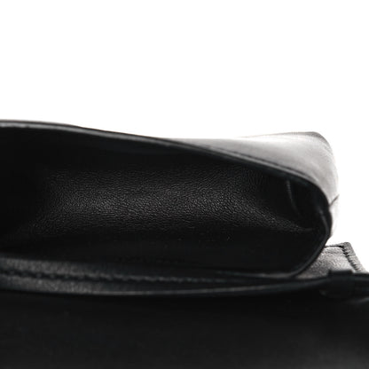 Bottega Veneta Nappa Intrecciato Crossbody Coin Pouch Black 5 of 13