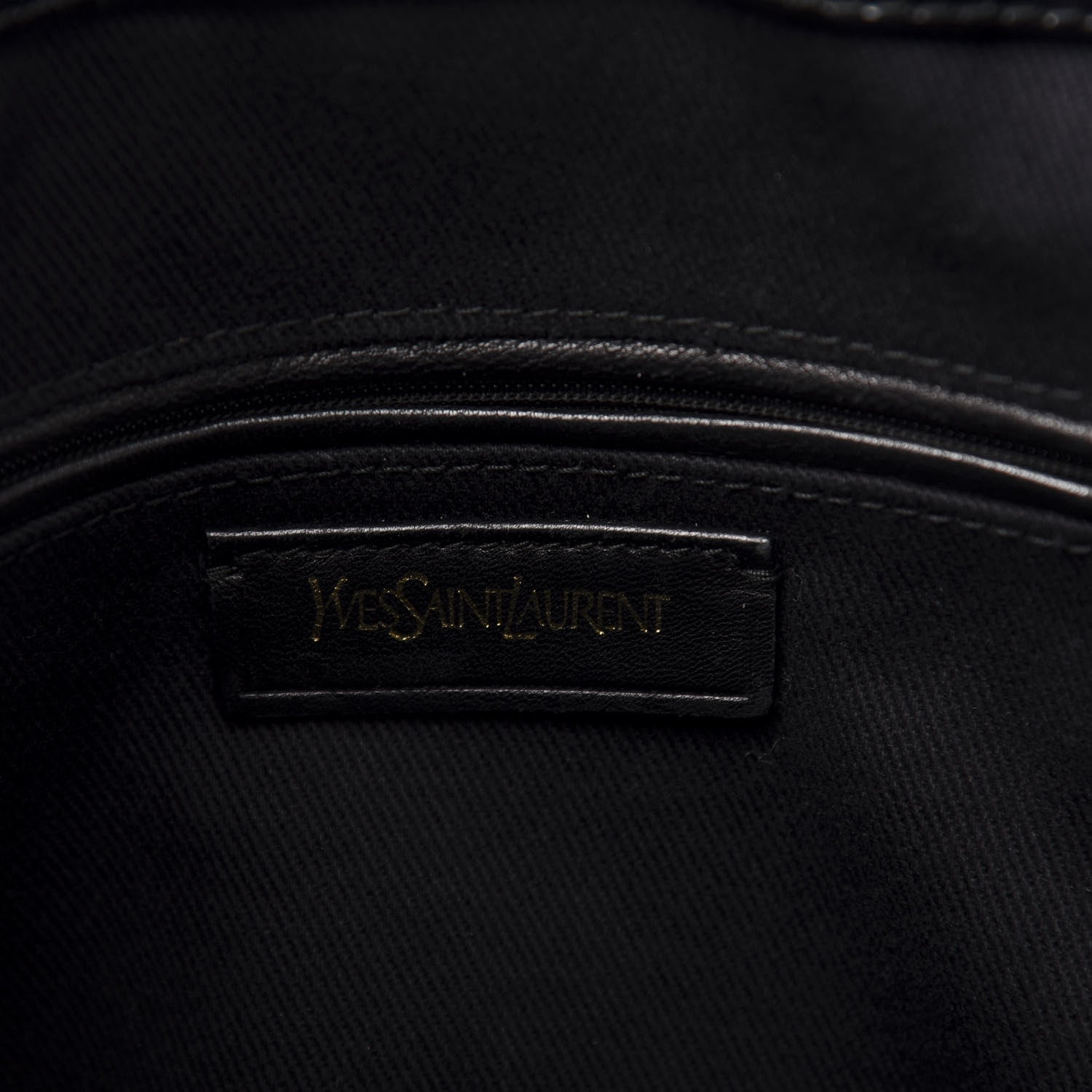 Saint Laurent Calfskin Medium Travel Muse Two Cabas Brown Blue 6 of 13