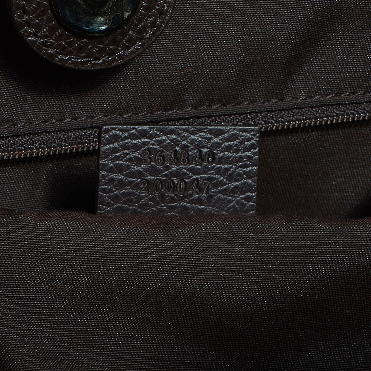 Monogram Dollar Calfskin Large Sukey Tote Beige Ebony Testa di Moro