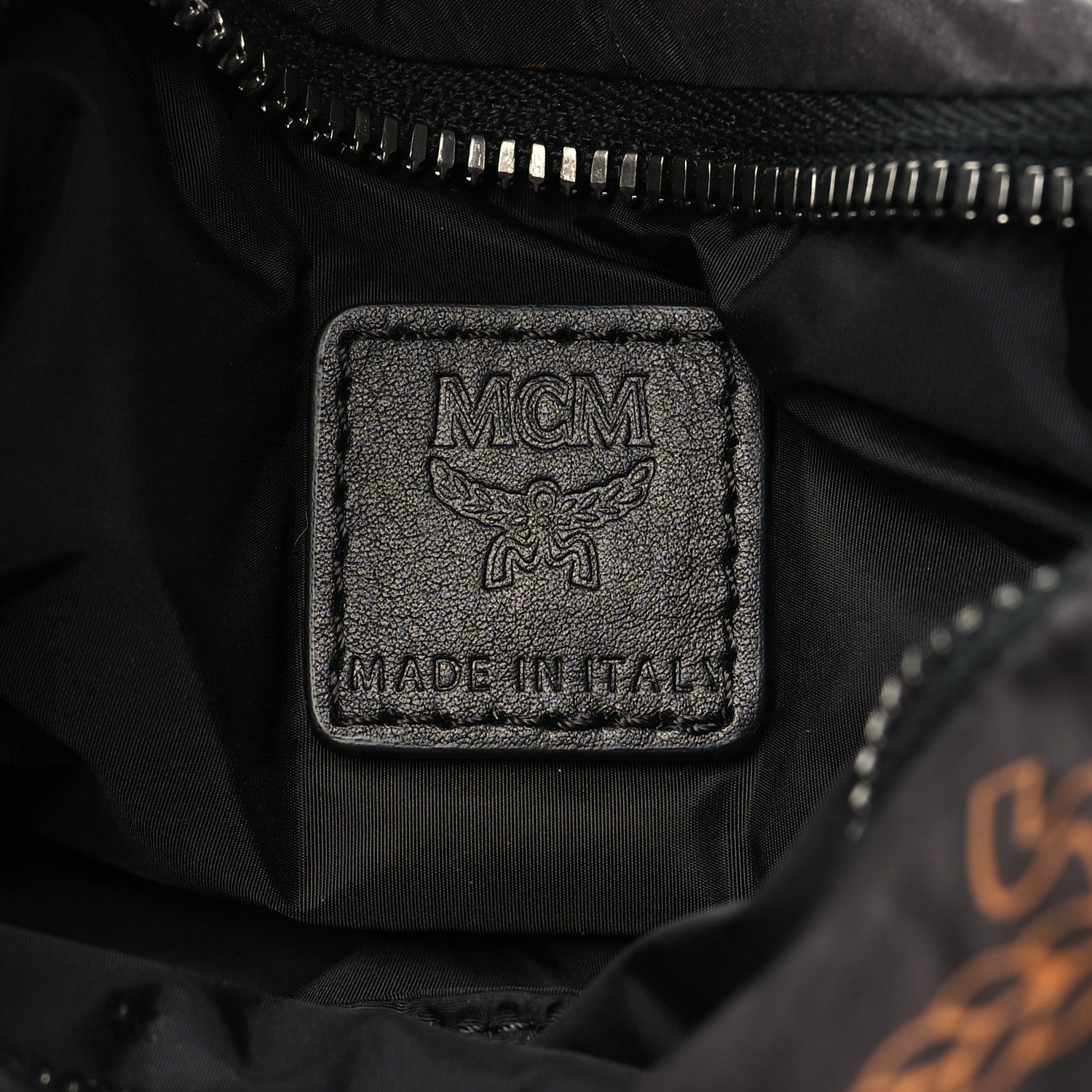 MCM Maxi Visetos Nylon Quilted Mini Aren Hobo Black 6 of 10
