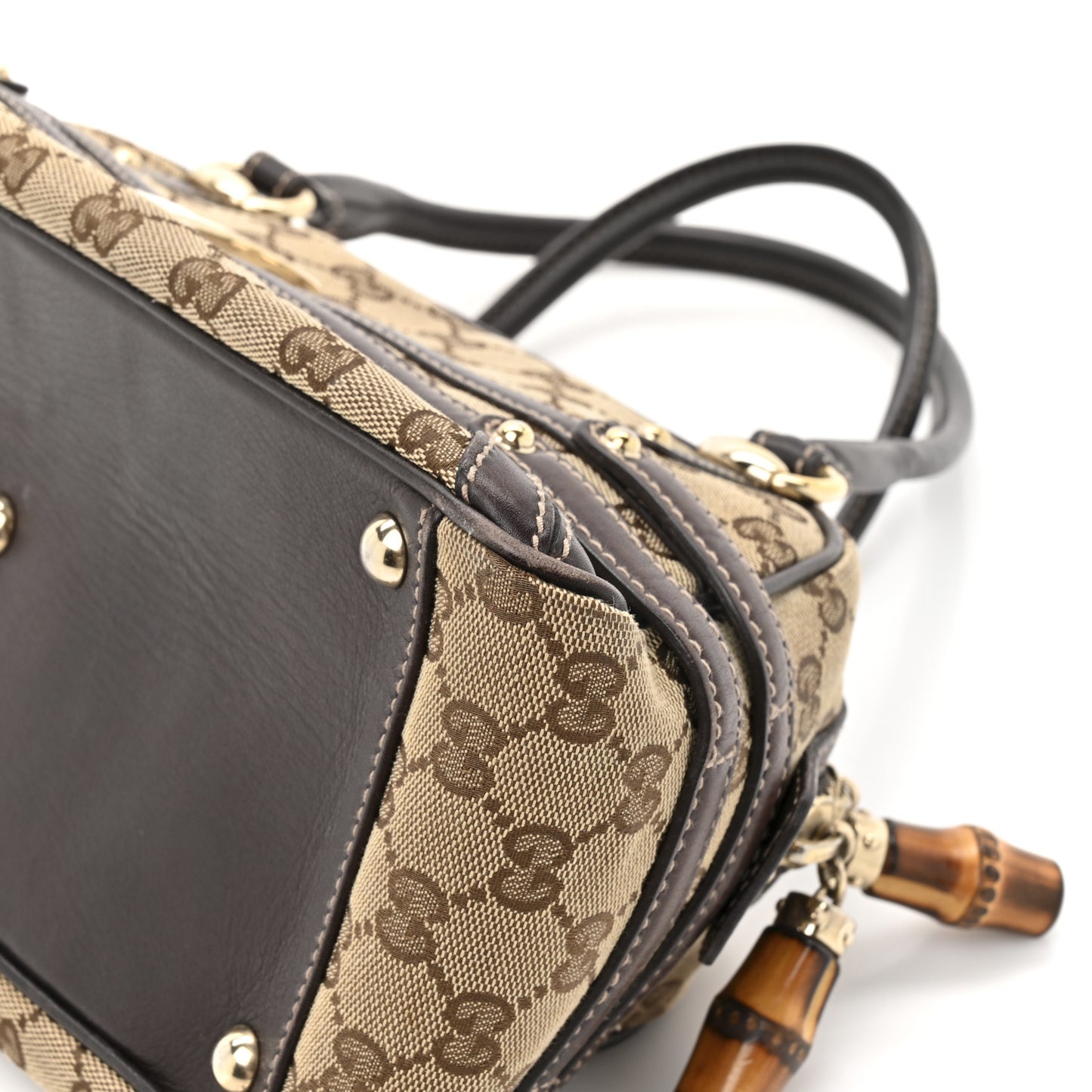 Monogram Medium Wave Boston Dark Brown