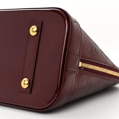 Louis Vuitton Vernis Alma PM Rouge Fauviste 10 of 10
