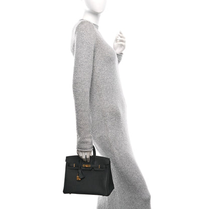 Hermes Togo Birkin 25 Black 2 of 11