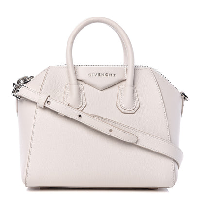 Givenchy Sugar Goatskin Mini Antigona White 1 of 8