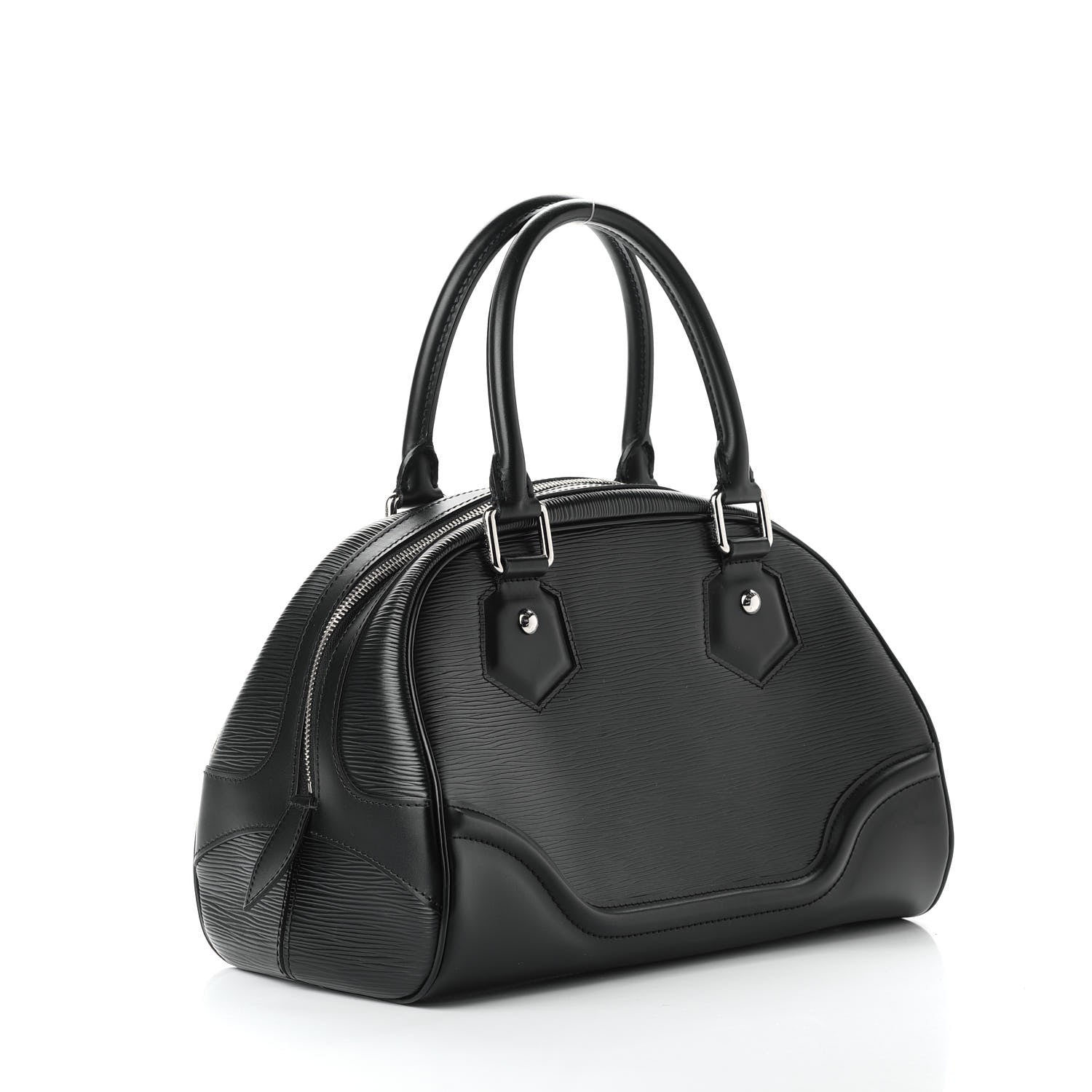 Louis Vuitton Epi Bowling Montaigne PM Black 3 of 8