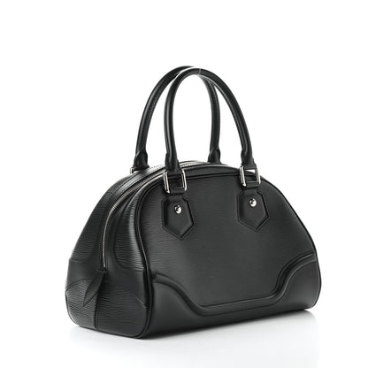 Louis Vuitton Epi Bowling Montaigne PM Black 3 of 8