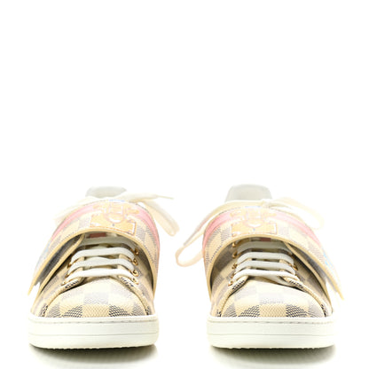 Louis Vuitton Damier Azur Summer Trunks Frontrow Sneaker 37 2 of 9
