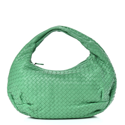 Bottega Veneta Nappa Intrecciato Medium Belly Veneta Hobo Green 1 of 10