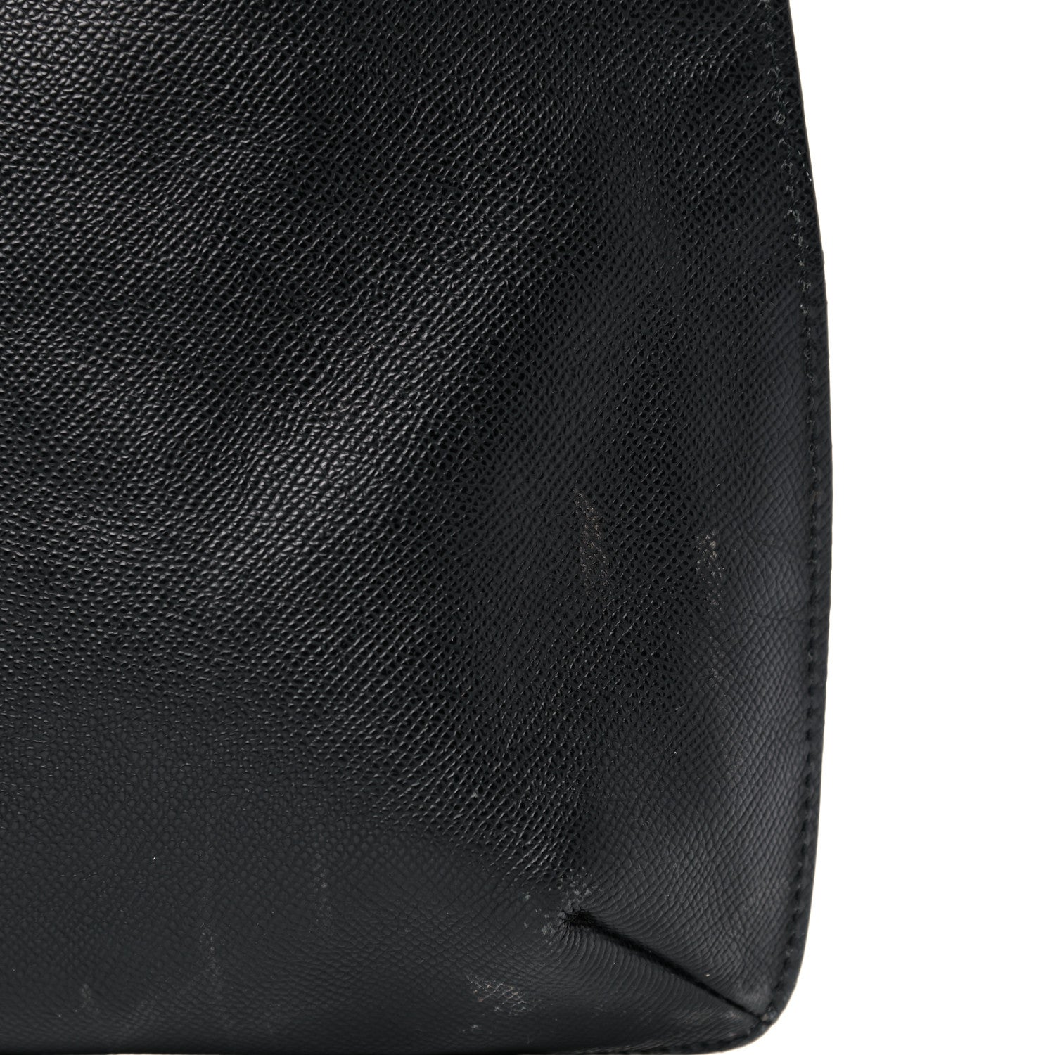 Chanel Grained Calfskin Shopping Tote Black 16 of 26