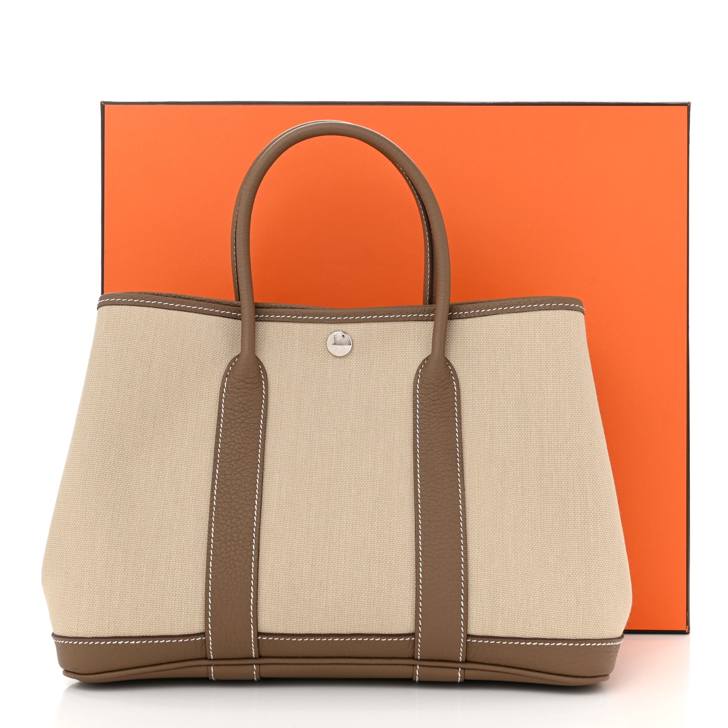 Twill D Negonda Garden Party 30 TPM Tote Beton Etoupe