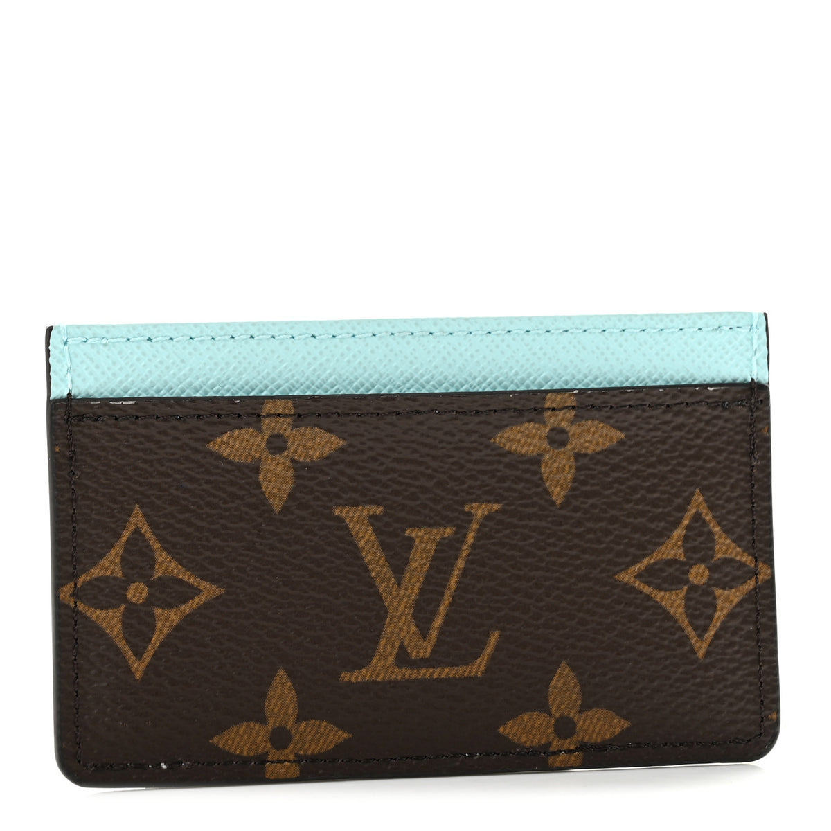 Monogram Vivienne Card Holder Animation Blue