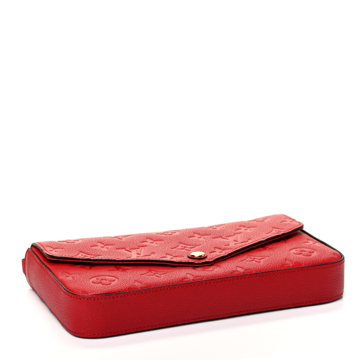 Empreinte Pochette Felicie Chain Wallet Scarlet