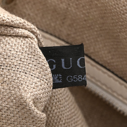 Gucci Monogram Web Sunset Tote Off White 8 of 16