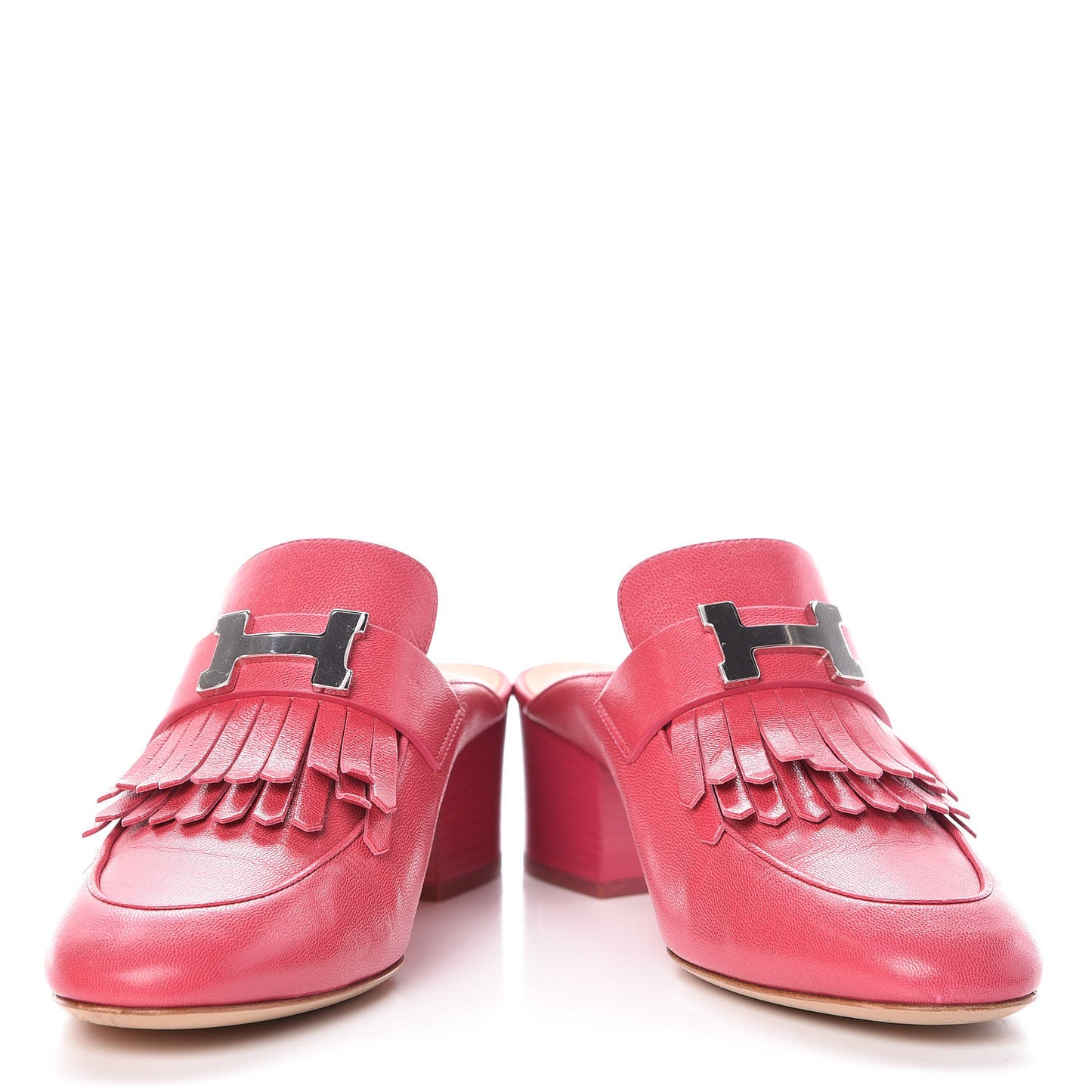 Goatskin Tuileries Mules 37 Rouge Azalee