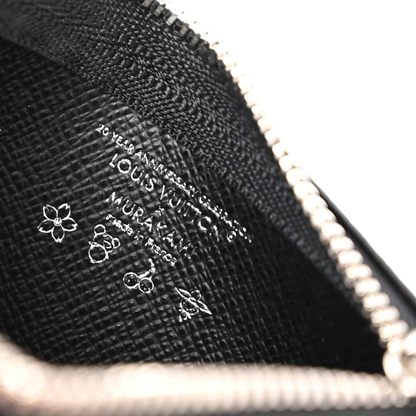 LV X TM Monogram Multicolor Key Pouch Black