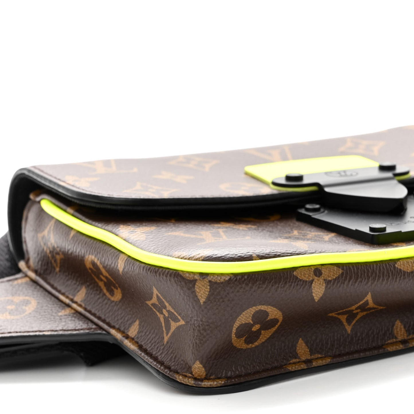 Monogram S Lock Sling Bag Florescent