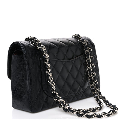 Chanel Caviar Quilted Small Double Flap Black 3 of 11