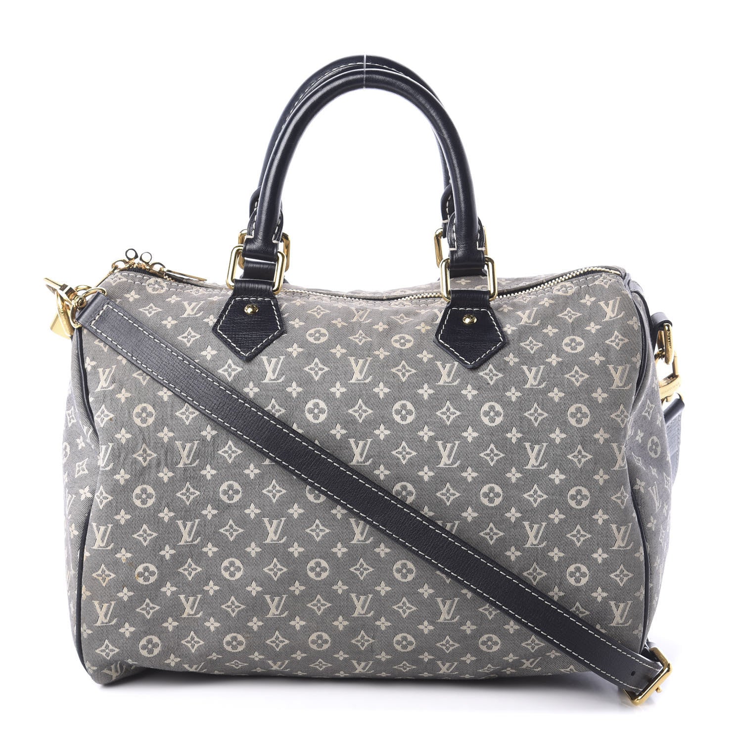 Louis Vuitton Monogram Idylle Speedy Bandouliere 30 Encre 1 of 9