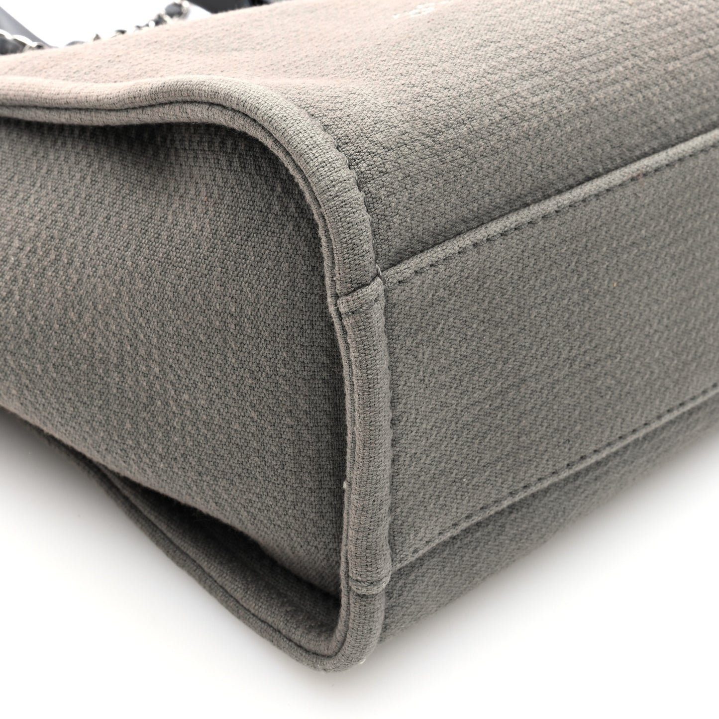 Mixed Fibers Small Deauville Tote Grey