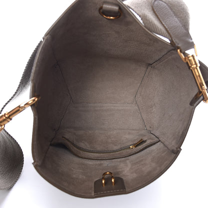 Celine Soft Grained Calfskin Small Sangle Bucket Bag Taupe 5 of 15