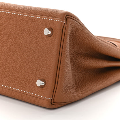 Hermes Togo Kelly Retourne 28 Gold 9 of 13