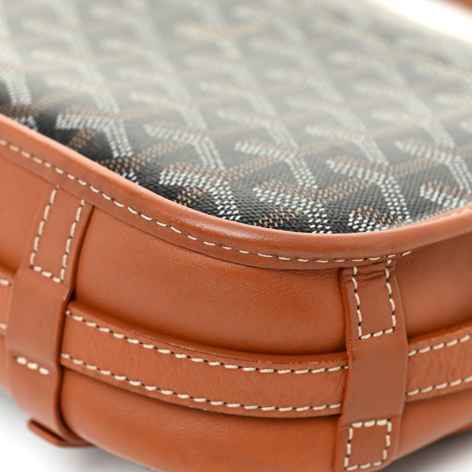 Goyard Goyardine Belvedere PM Messenger Bag Black Gold 13 of 21