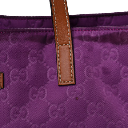 Gucci Nylon Guccissima Medium Tote Purple 28 of 35