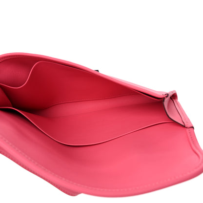 Hermes Swift Jige Duo Clutch Rose Azalee 6 of 8