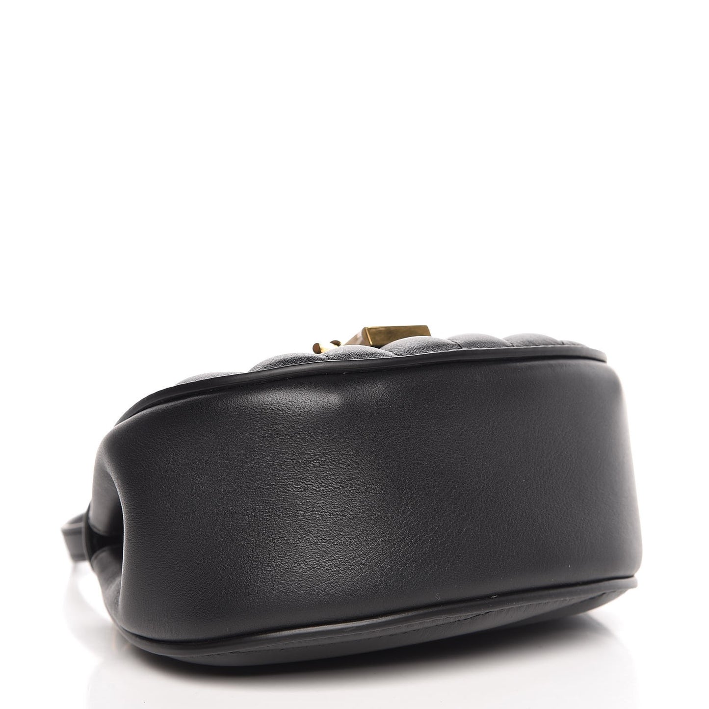Calfskin Quilted Nano Drew Bijou Shoulder Bag Black