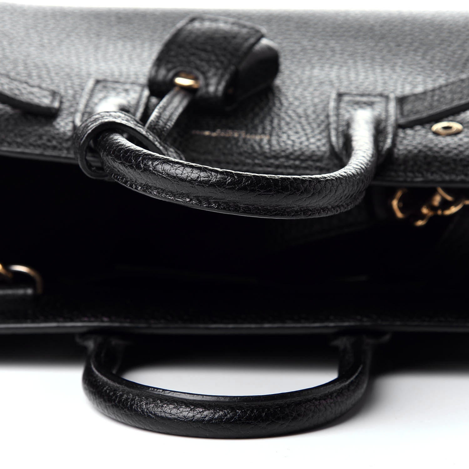 Saint Laurent Grained Calfskin Nano Sac De Jour Black 11 of 11