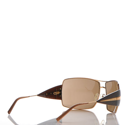 Prada Metal Oversized Sunglasses SPR 68H Bronze 4 of 7